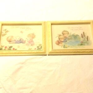 2 Psalm Scripture Pictures Homco DBGCI Vintage